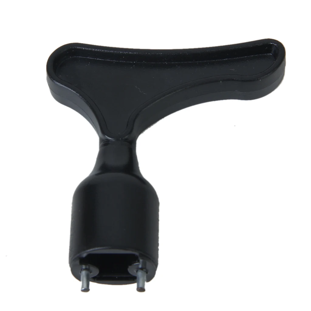 Golf гвоздики-туфли для удаления шипов гаечный ключ ключа черная ручка инструмента