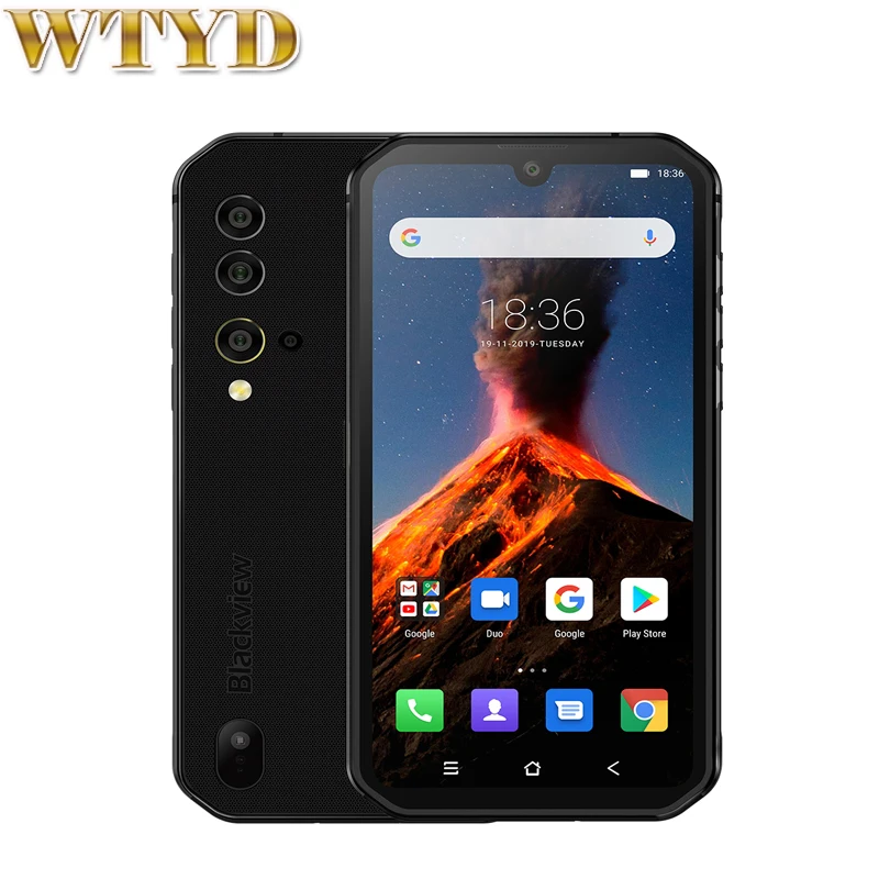 Мобильный телефон Blackview BV9900 прочный IP68 8 ГБ + 256 Восьмиядерный процессор Helio P90 на