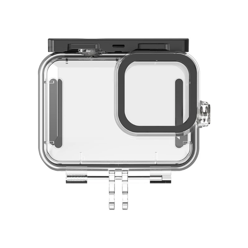 

50M Waterproof Protective Case Diving Housing Cover for Go-Pro Hero 9 Black