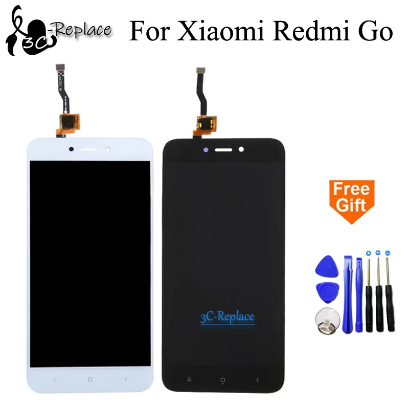 ЖК дисплей для Xiaomi Redmi Go M1903C3GH/Redmi Global M1903C3GG сенсорный экран дигитайзер панель