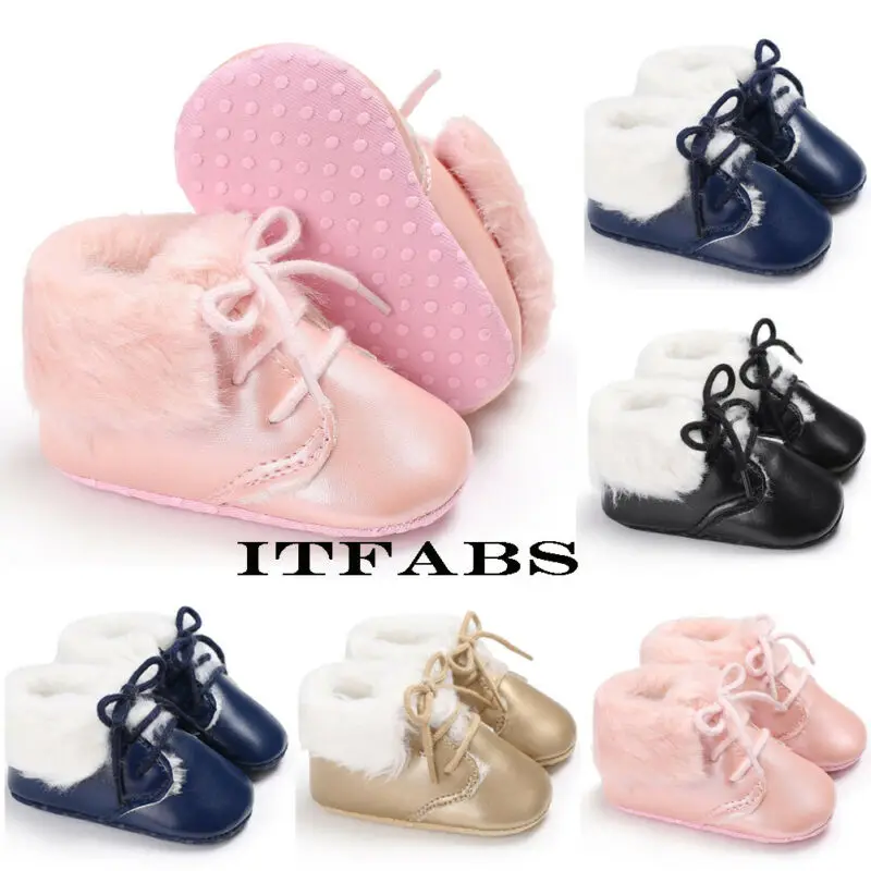Искусственная кожа для новорожденных малышей с кружевом женские сапоги обувь на