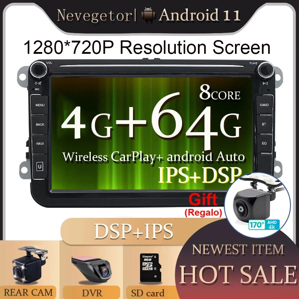 8 &quotAndroid 11 автомобильный DVD GPS навигатор для VW Volkswagen SKODA GOLF 5 Golf 6 POLO PASSAT B6 JETTA TIGUAN dvd