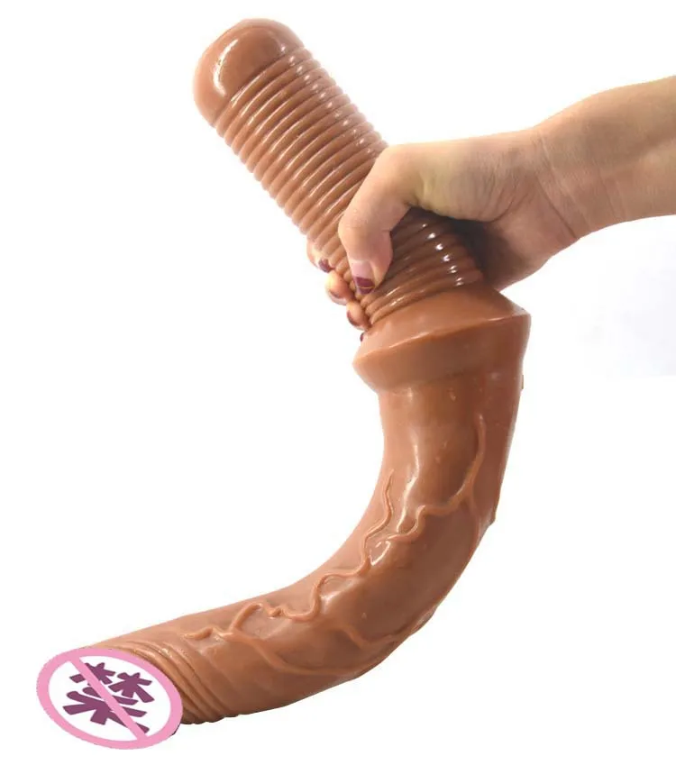 

FAAK Realistic Dildo Suction Ribbed Dildo Big Penis Sex Toys for Women Man Extreme Stimulate Adult Sex Products Shop Anal Plug