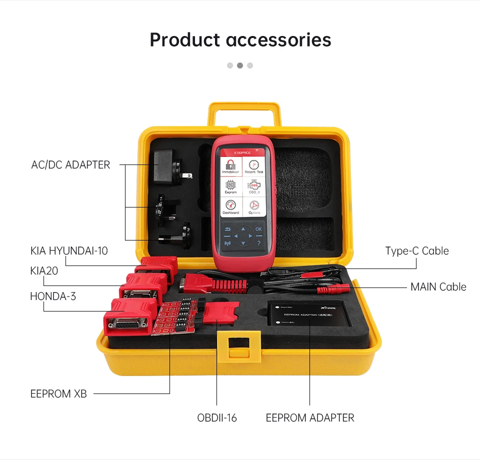 Программатор ключей XTOOL X100 Pro2 для авто сканер считывания кодов автомобиля с