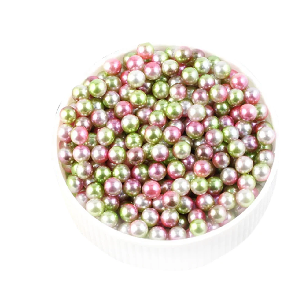 4/5/8/6 мм разноцветные DIY Имитация Бисер для одежды Перл ABS Свободные Круглые бусины