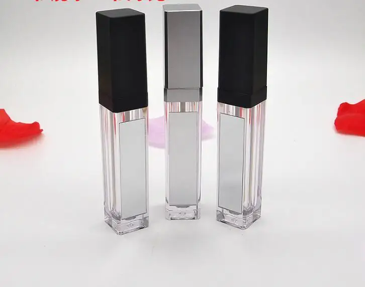 1 шт. светодиодная акриловая трубка для губ 7 мл глазурь с зеркалом акриловый блеск со светодиодной