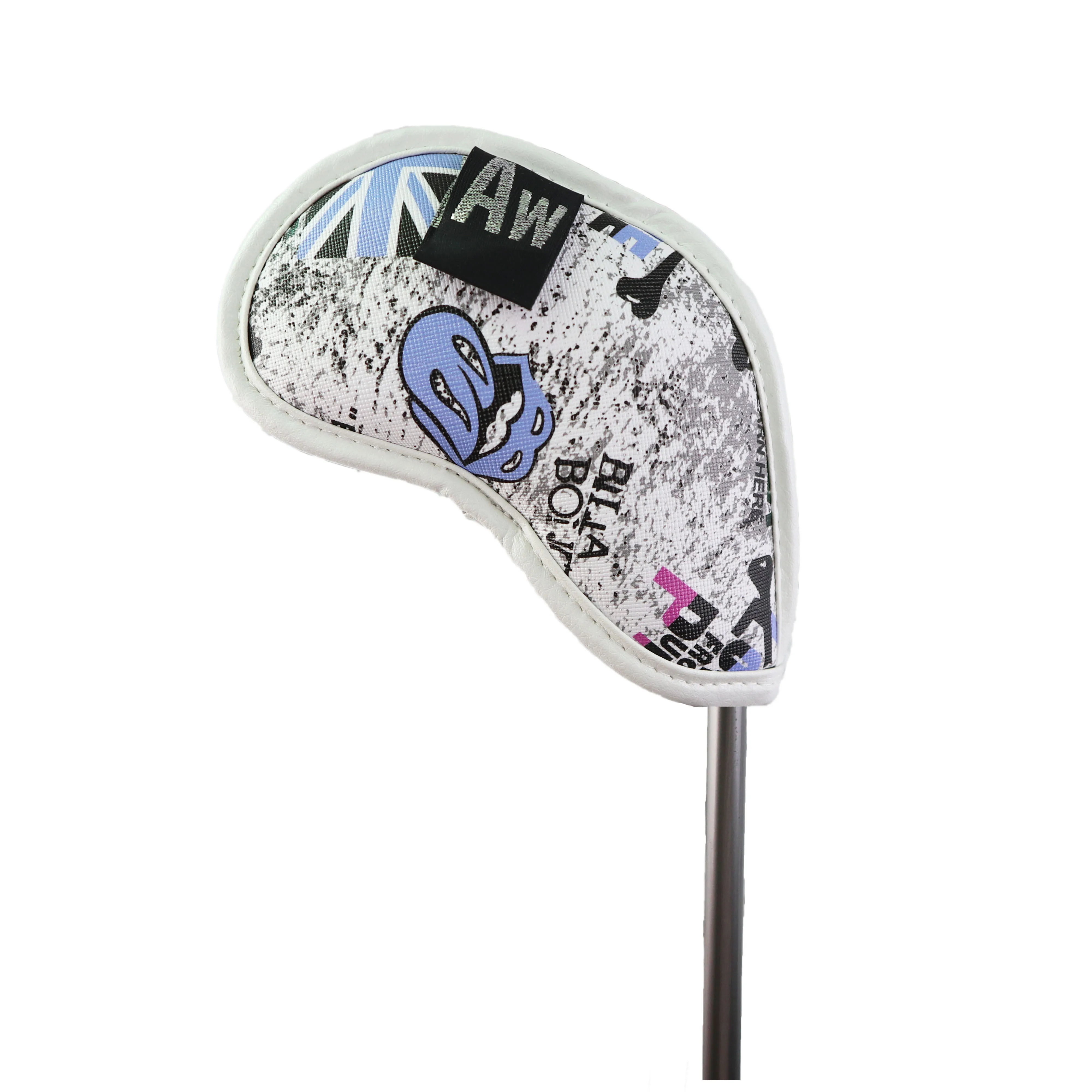 Металлический чехол для клюшек гольфа с изображением флага Великобритании и