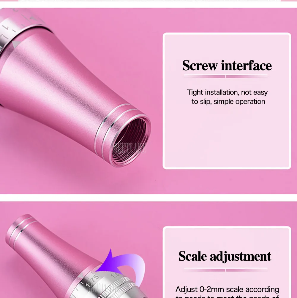 Электрический доктор Дерма ручка микроиглы роликовая микроблейдинг микро иглы