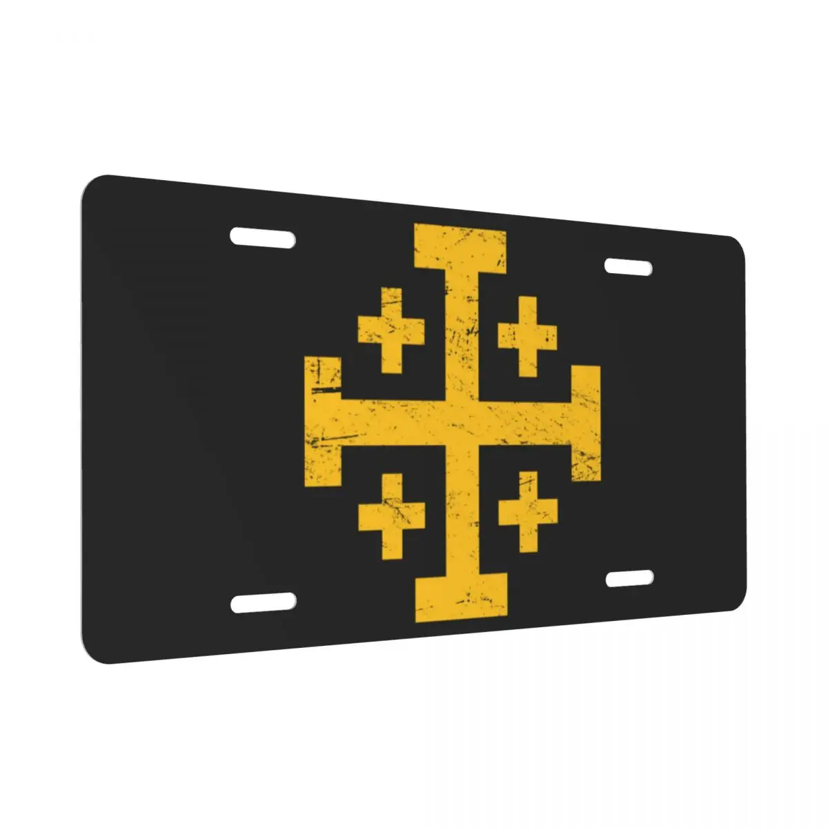 Украшение для автомобильного номерного знака с изображением хранилища в