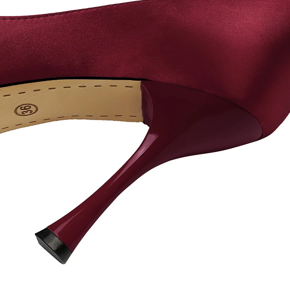 Женские атласные туфли-лодочки на высоком каблуке 10 см со стразами синие зеленые