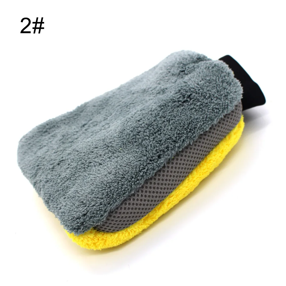 50% Лидер продаж! 1 шт. многоразовые мягкой микрофибры автомобильные моющая