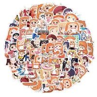 103050pcs anime qianwumei xiaobui cartoon cute graffiti laptop luggage handbook decoration sticker toy wholesale