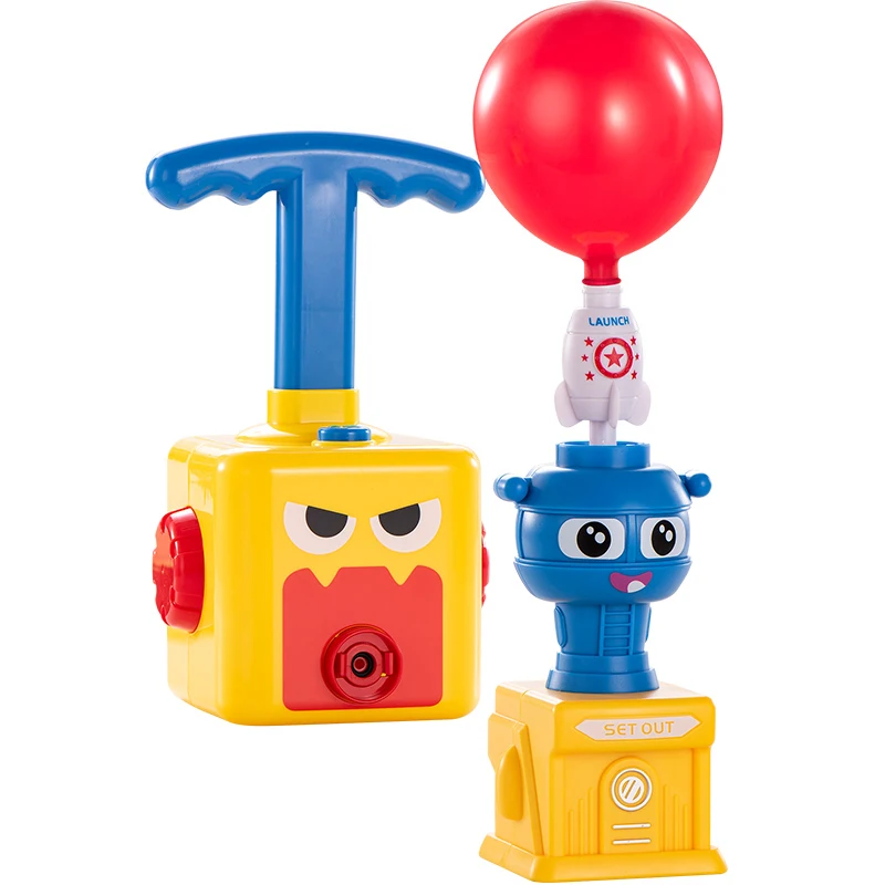 Juguete de coche de globo de potencia de aire para ni&ntilde;os, lanzador de globos de energ&iacute;a inercial, rompecabezas de experimentos de Ciencia Educativa, Juguetes Divertidos para ni&ntilde;os-2