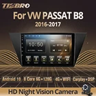 Автомагнитола Tiebro 2DIN Android 10 для Volkswagen VW PASSAT B8 2016 2017 Автомобильный приемник GPS-навигация Авторадио Bluetooth плеер DSP
