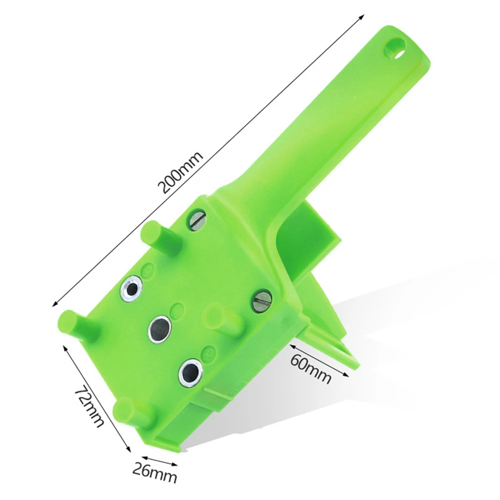 

Wood Doweling Jig Punch Locator Drill Guide Woodworking Pocket Hole Jig Kit Drill Hole Puncher for Carpentry Wood Dowel Joints