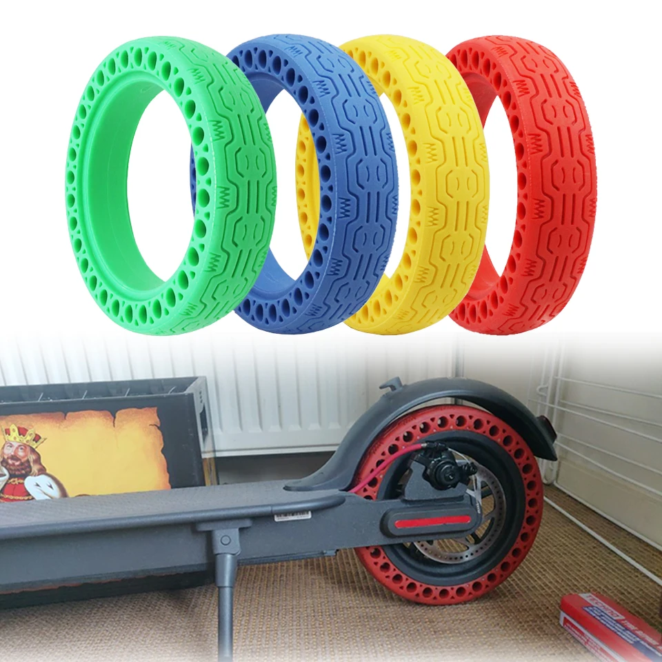 Обновленный амортизатор полый твердый взрывобезопасный колесо для Xiaomi M365