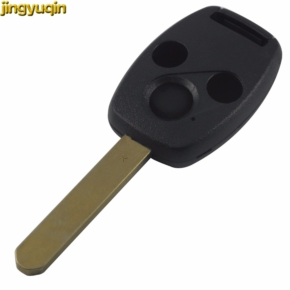 Jingyuqin 10ps 3 BTN Замена чехол для дистанционного ключа от машины Обложка 2003 2008 2009 Accord