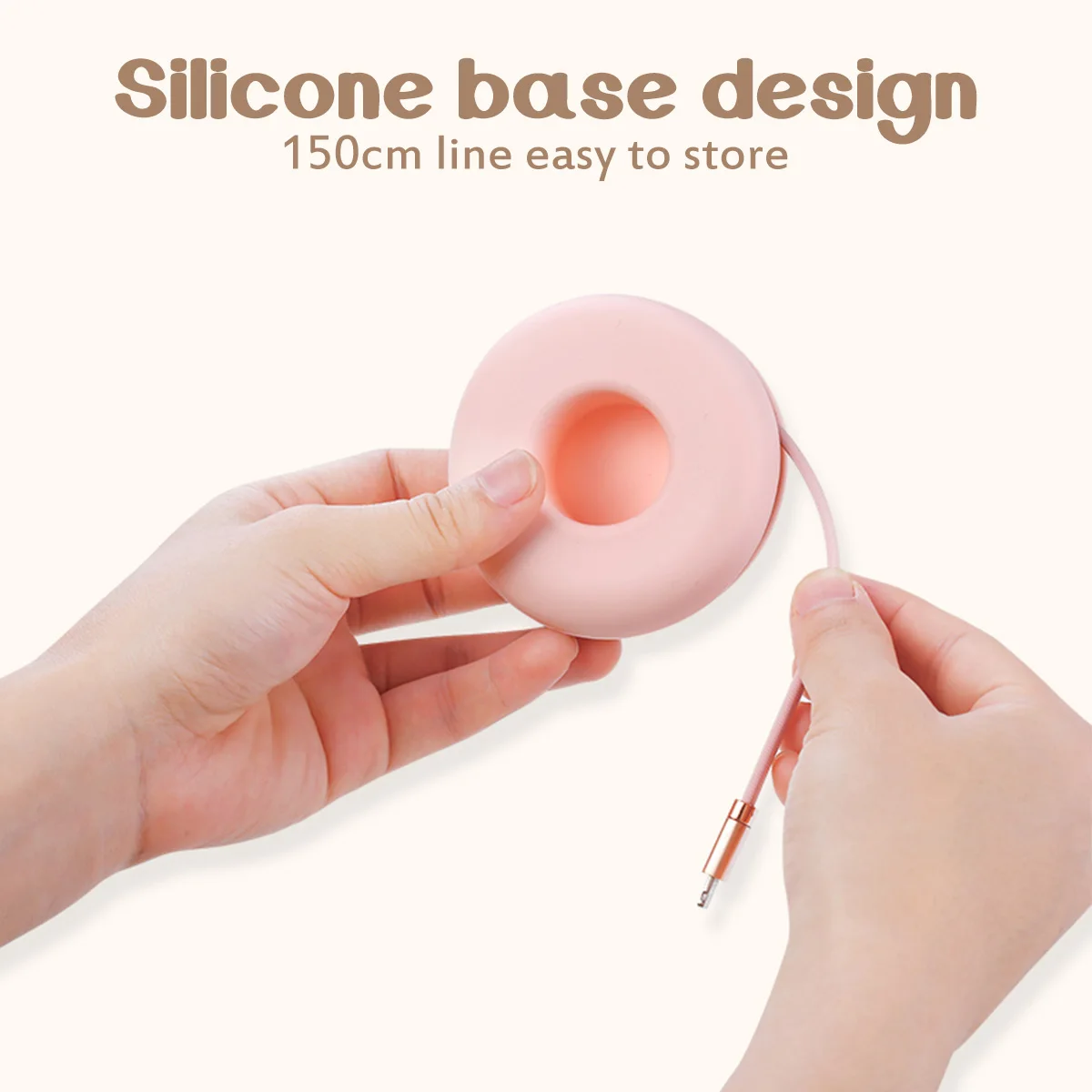 

3-Speed Mini Portable Fan Handheld USB Rechargeable Cooling Fans With Nightlight 5-Fan Blades 210x100mm ABS+Silicone 3 Colors