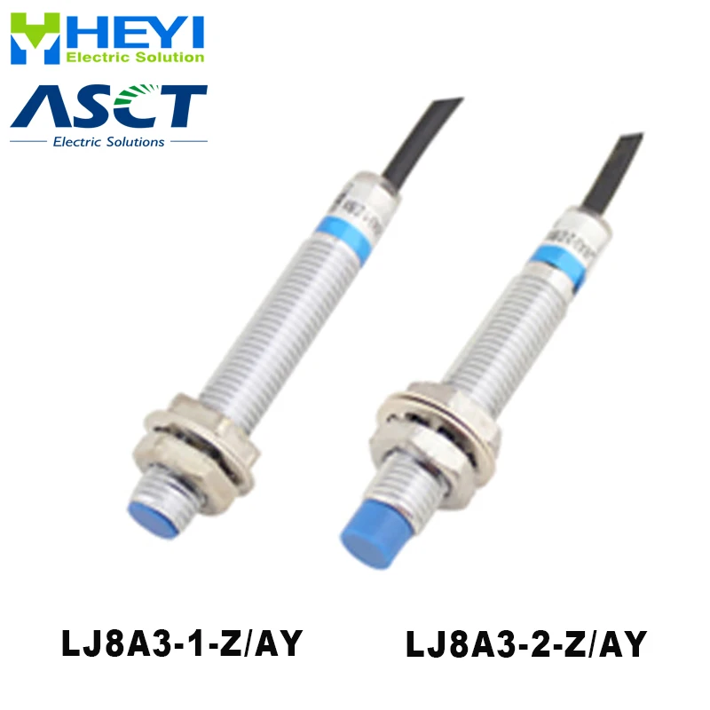

Good quality inductive proximity sensor LJ8A3-1-Z/AY LJ8A3-2-Z/AY PNP NC Sn 1mm or 2mm 3 wire sensor switch with 2 meter cable