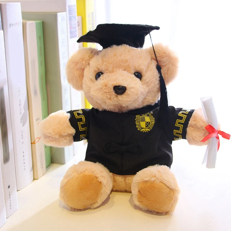 25 см градуированная кукла доктор Мишка для детей Тедди плюшевая игрушка памятный