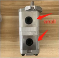 Шестеренчатый насос гидравлический пилотный используемый для экскаватора Hitachi