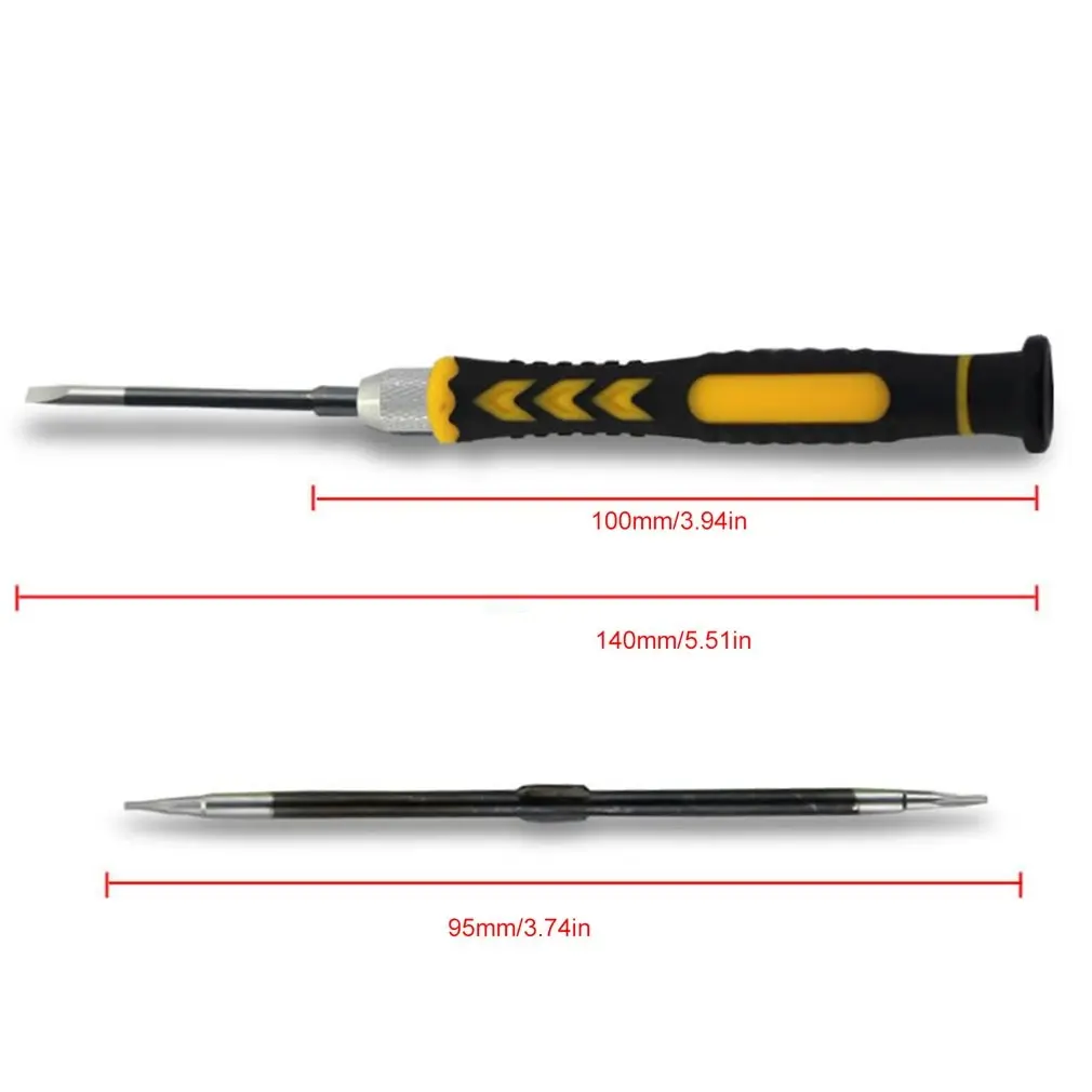 

5 in 1 Combination Screwdriver Set Key 8801A/8801B T2 T4 T5 T6 PH00 PH000 0.8 1.2 Pentalobe Screwdriver Bits Handle