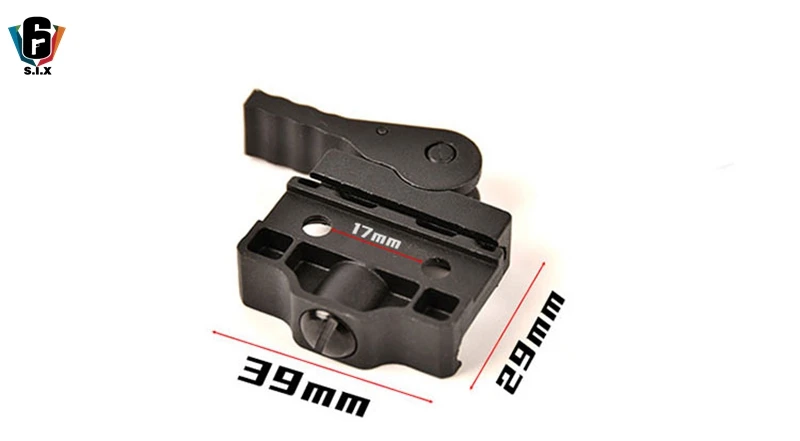 Details about   Tactical Metal & Plastic DBAL A2 Light Picatinny Mount Adapter For 20mm Rail 