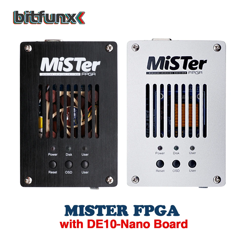 

MiSTer FPGA Pre-Configured Bundles 128M RAM IO Board USB Hub with The Aluminum Case Multi Platform Gaming SNES/Gameboy/Astrocade