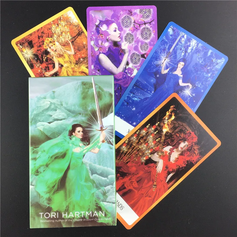

The Chakra Wisdom Tarot Cards Tori Hartman Oracle Card Powerful Life Transforming Divination Board Game Cards Playing Cards