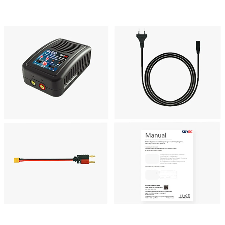 Зарядное устройство Skyrc e430 зарядное 30 Вт 1-3A 100-240 В AC для 2 S-4 S LiPo