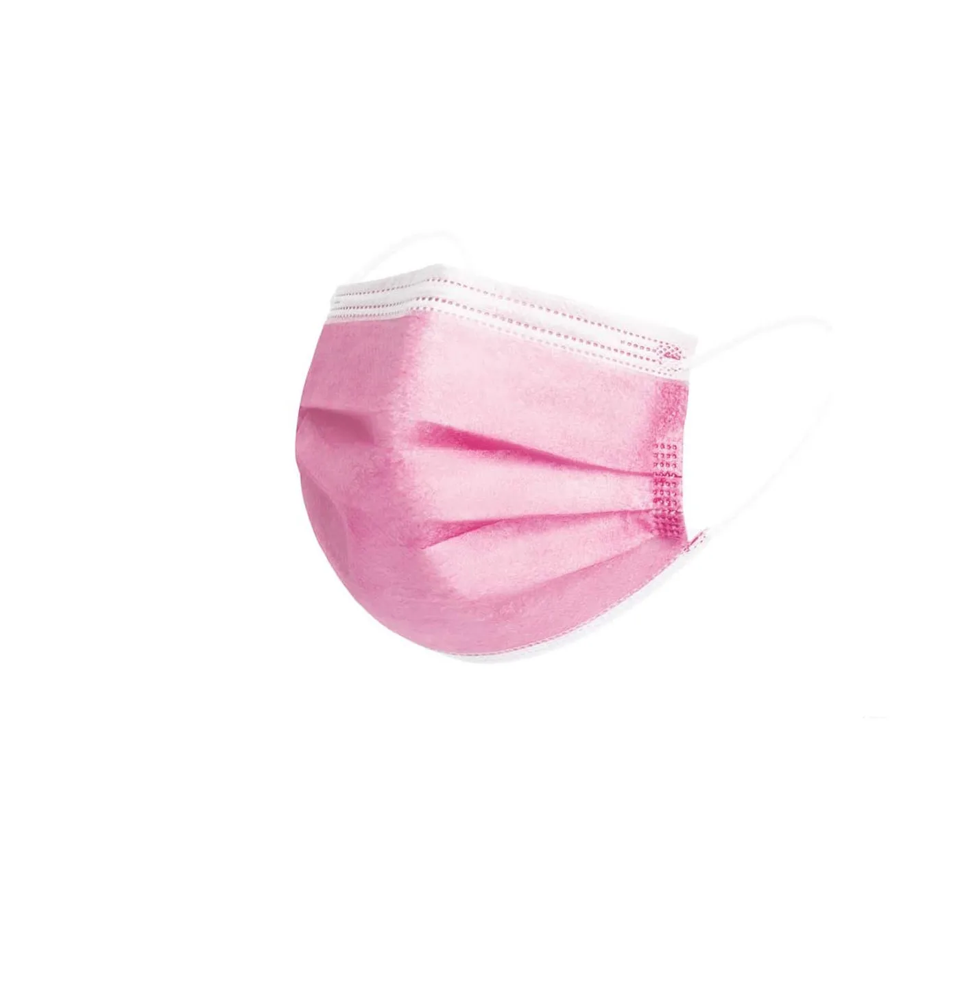 

50 шт./лот детские розовые маски одноразовые маски для лица Детские 3-слойные нетканые пылезащитные маски