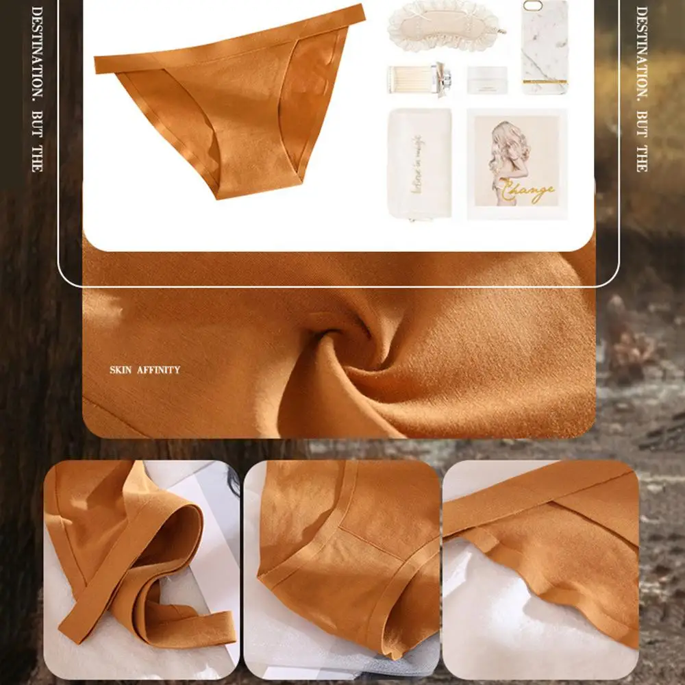 Сексуальные женские хлопковые трусики нижнее белье бесшовные для йоги фитнеса T