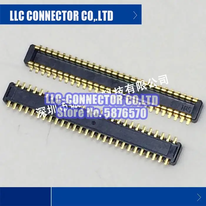 

20 pcs/lot BM20B(0.8)-50DP-0.4V(51) legs width:0.4MM 50PIN Board to board connector 100% New and Original