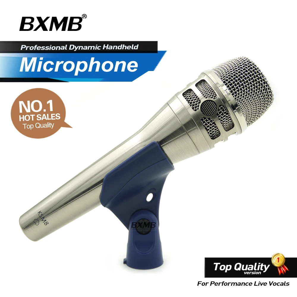 Высококачественный профессиональный супер кардиоидный проводной микрофон KSM8N