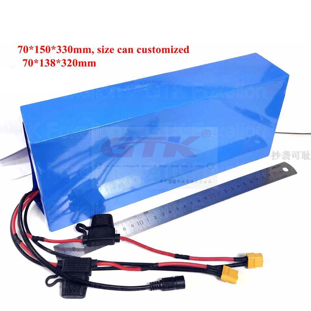 60V 20AH водонепроницаемый Литий-ионный аккумулятор eBike 18Ah 18.2ah 60V 1000W 1800W аккумулятора электроскутера 2000w Двойной Мотор 5А зарядное устройство