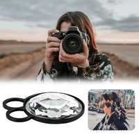 77mm handheld kaleidoscope glass camera filter slr camera lens accessories special effects filters photography props