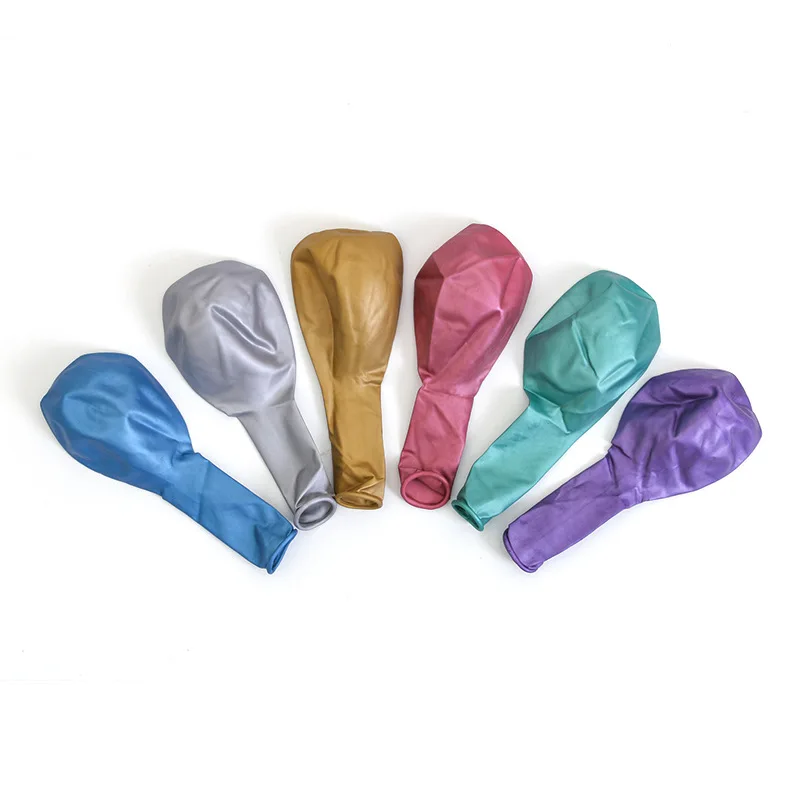 10 шт. 10-дюймовый шар в форме звезды Синий Золотой Серебряный латексный день