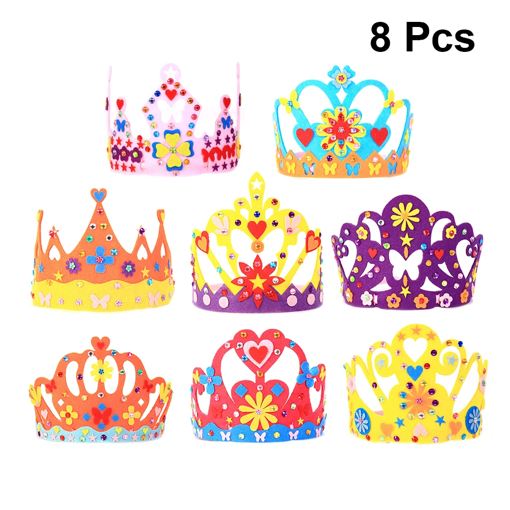 8 шт. набор головных уборов ручной работы вечерние принадлежности подарочный