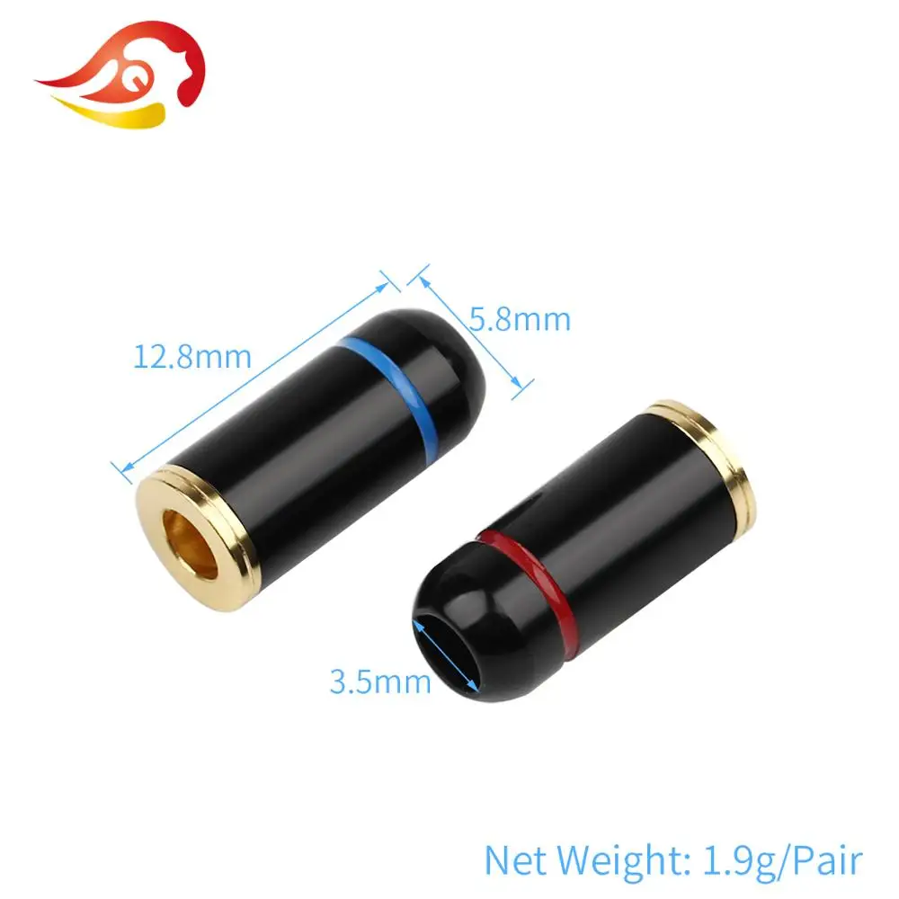 QYFANG A2DC женский провод со штырями для наушников штекер аудио разъем АС LS400 CKS1100 E40 E50