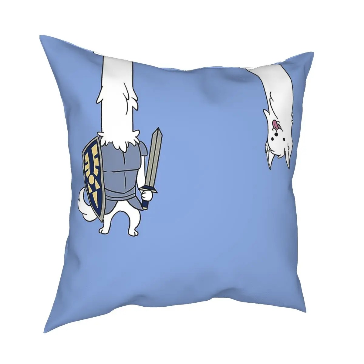 

Lesser Dog Undertale Pillow Case Home Decor Sans Papyrus Game Cushions Throw Pillow for Sofa Polyester Double-sided Printing