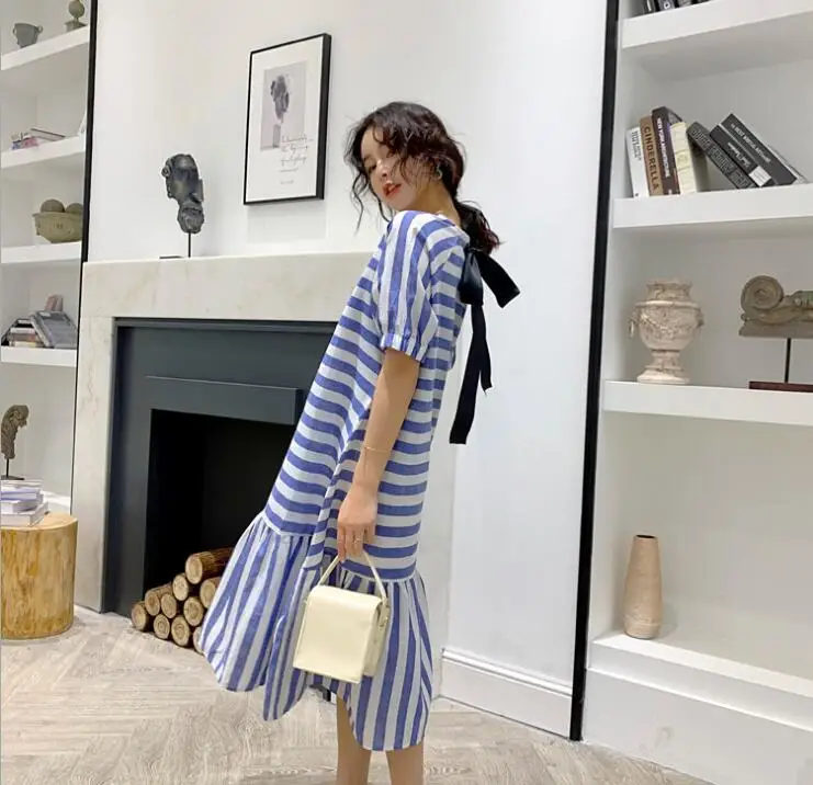 Новое поступление 2019 летнее платье для беременных женские платья большого