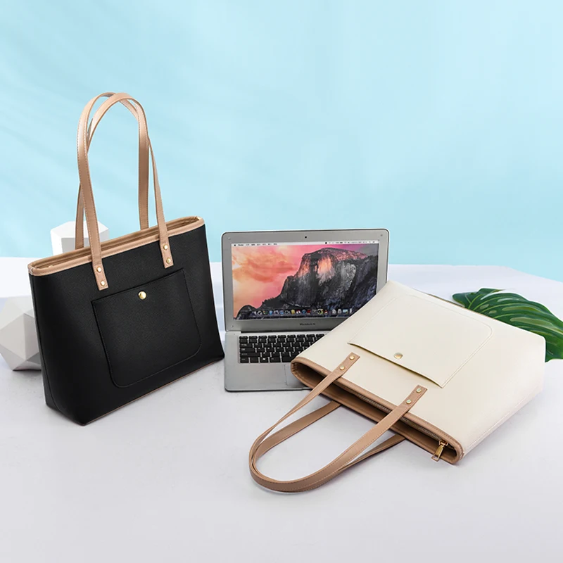Женская сумка для ноутбука на плечо нетбука MacBook 13 14 15 6 дюймов чехол портфель тоут