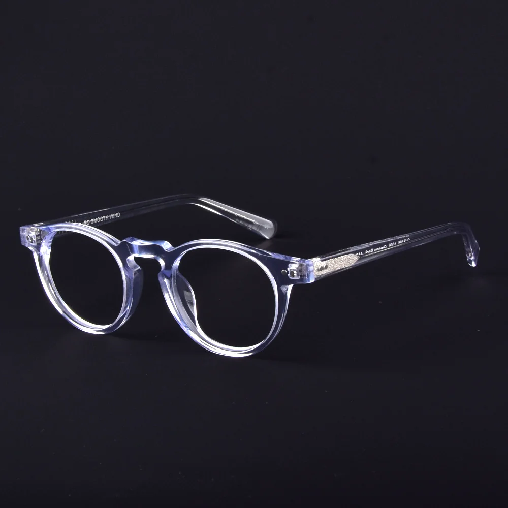 Брендовые дизайнерские оптические очки в оправе ретро круглые для мужчин и