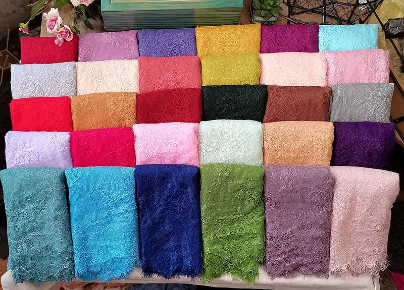 3 метра мягкие и высококачественные ресницы кружевные аксессуары ткань Сделай