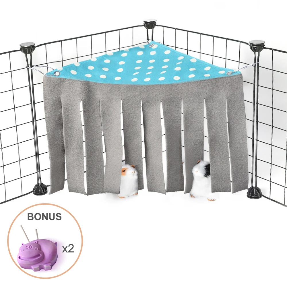 Хомяк крюк для гамака забавные Ленточки угловой флис лес тайник с зубов