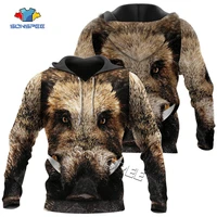 sonspee funny wild boar hunting hoodie men sweatshirt harajuku hoody tracksuit 3d animal printed coat casual hooded pullover top