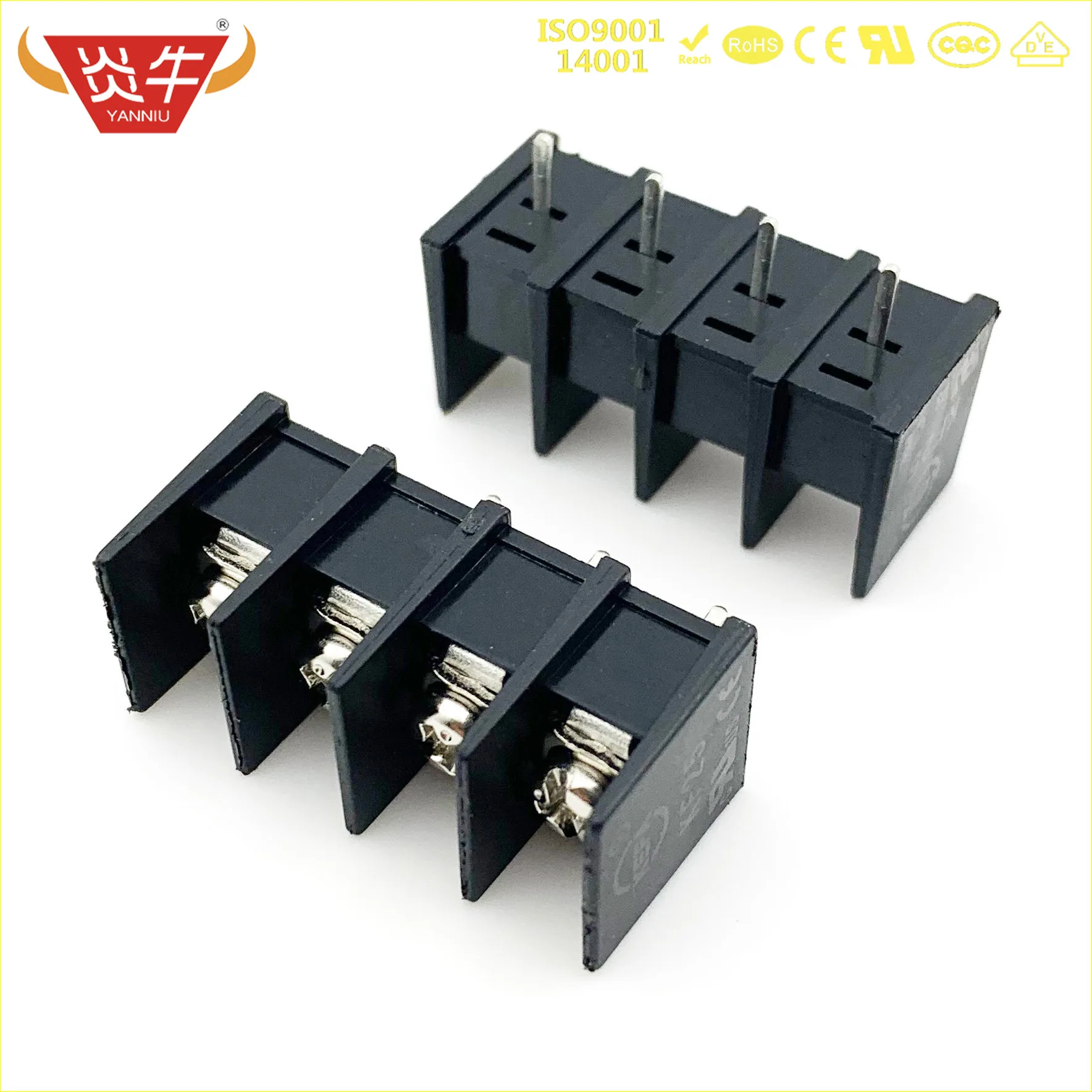 

KF55C 10.0 2P ~ 12P PCB CONNECTOR BARRIER TERMINAL BLOCK KF55 DG55 DG55C B 10.0mm 2PIN ~ 12PIN 30A/300V PHOENIX CONTACT DEGSON