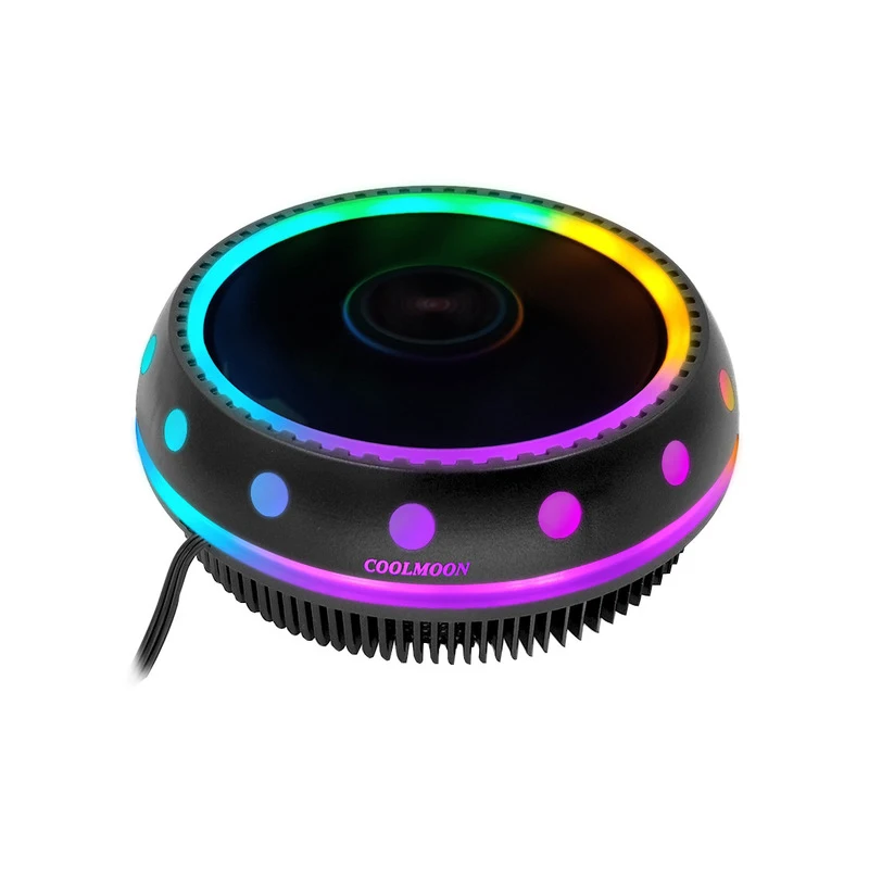 Kllisre PC CPU Cooler Fan Heatsink LED Aperture Cooling Quiet Radiator | Компьютеры и офис
