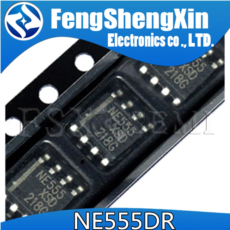 50 шт./лот новые NE555DR NE555 точные таймеры IC SOP-8 | Электронные компоненты и