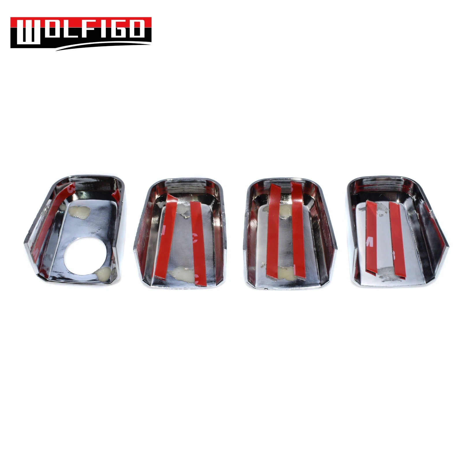 WOLFIGO 8 шт. хромированная накладка на дверные ручки для Chevrolet Cruze 11 14 Sonic 07 10 Aveo Fit 2009